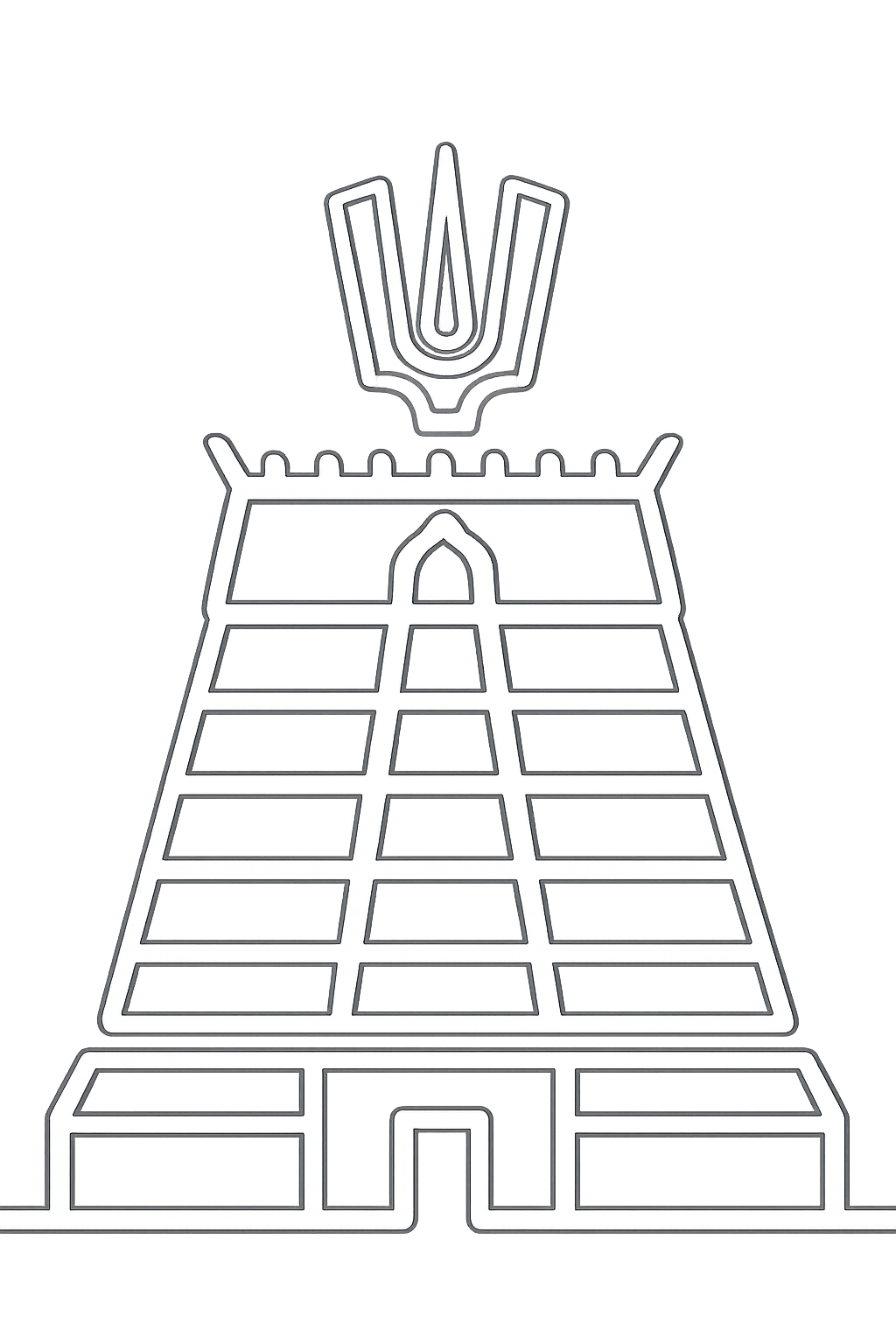 Srirangam Temple Logo